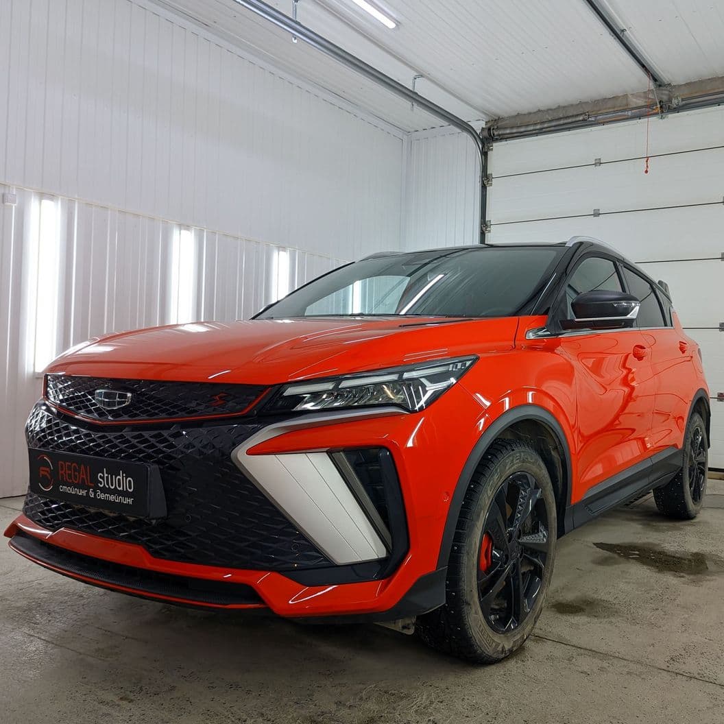 Купить Оклейка Geely Coolray защитной пленкой