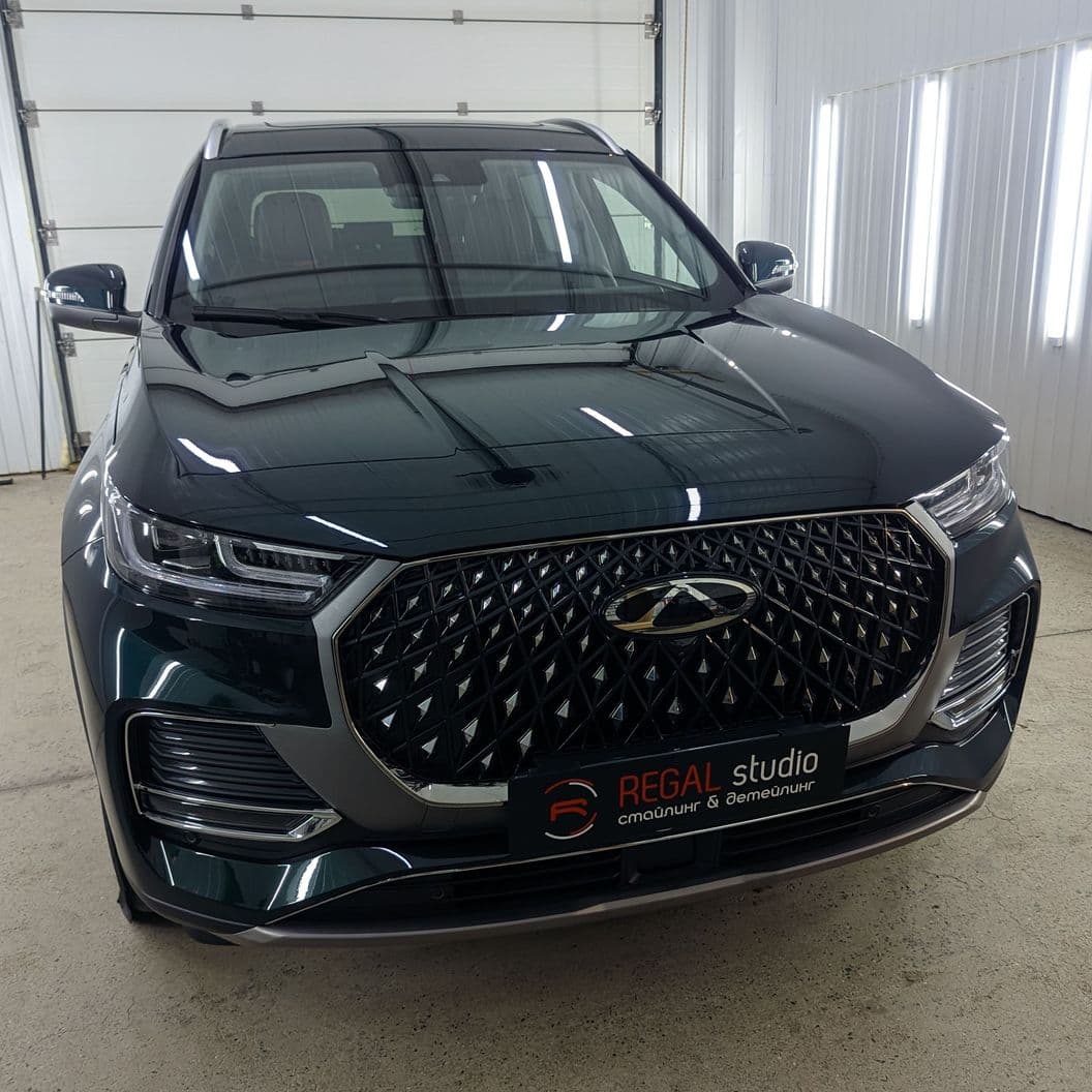 Купить Оклейка Chery Tiggo 8 PRO MAX антигравийной пленкой