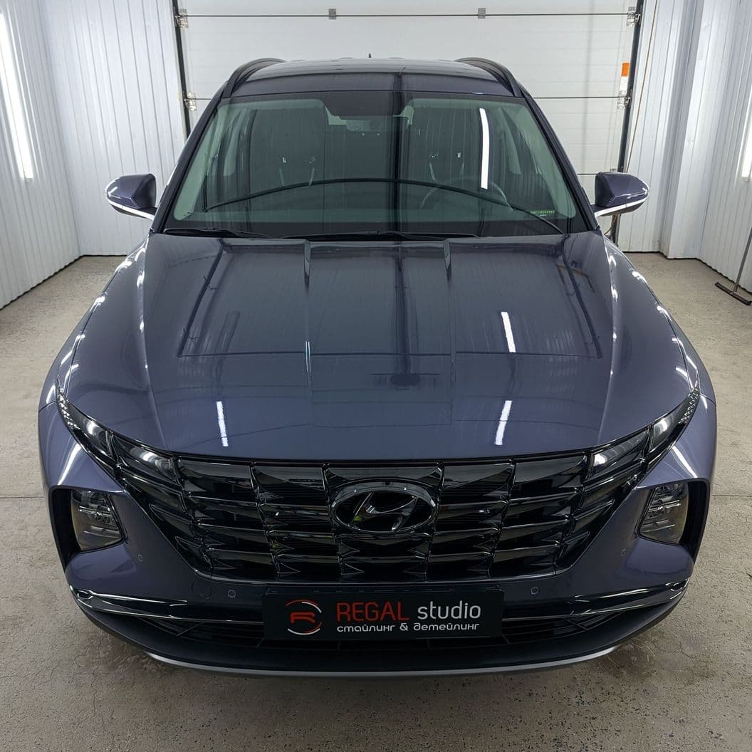Купить Оклейка Hyundai Tucson антигравийной пленкой