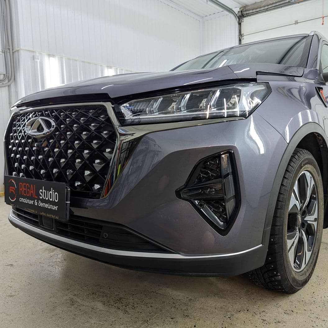 Купить Оклейка передней части Chery Tiggo 7 PRO