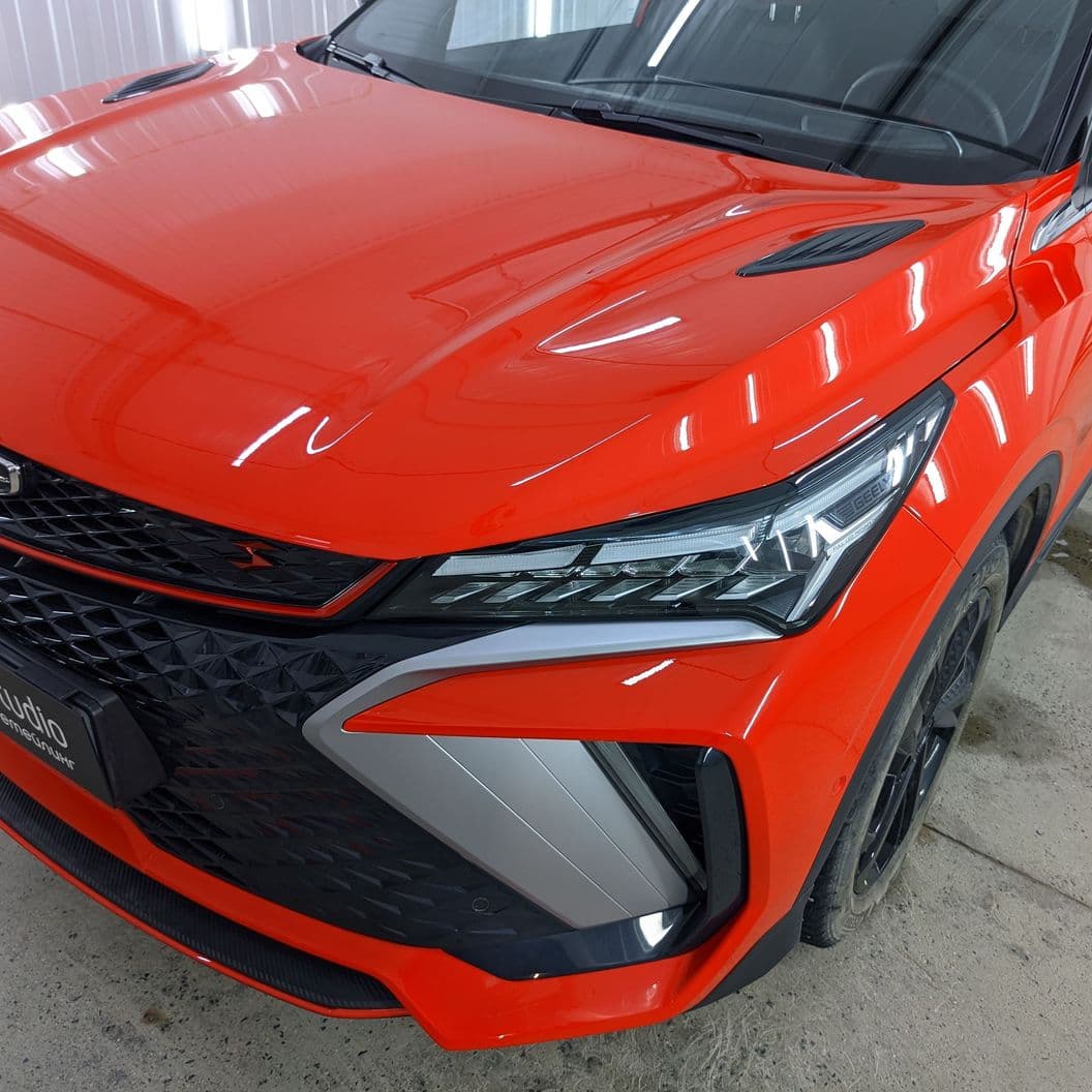 Купить Оклейка Geely Coolray защитной пленкой