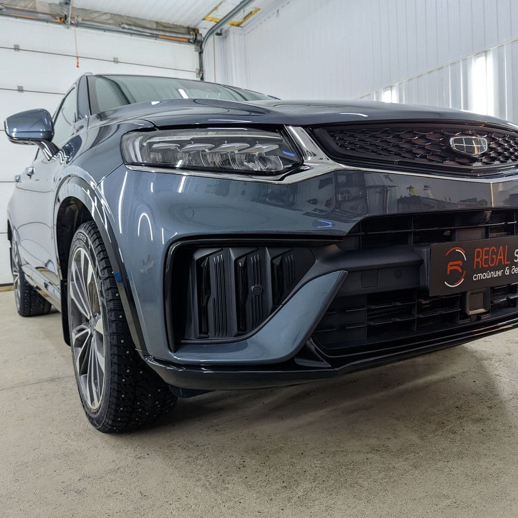 Купить Защита Geely Tugella полиуретановой пленкой