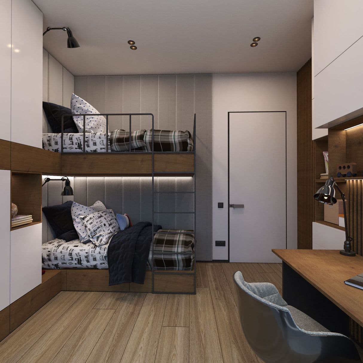 Дизайн интерьера детской в Neva Towers Москва-Сити