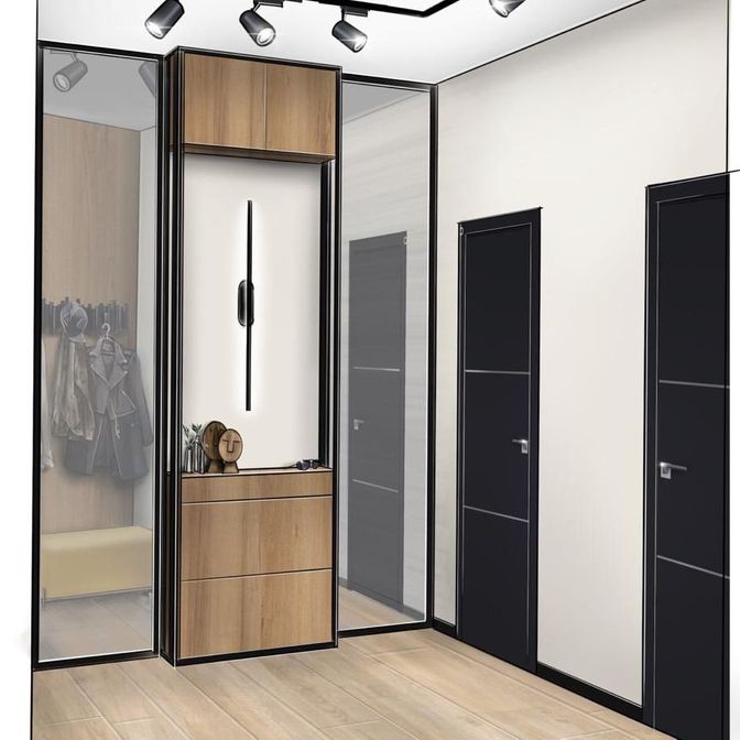 Проект "Monochrome loft"