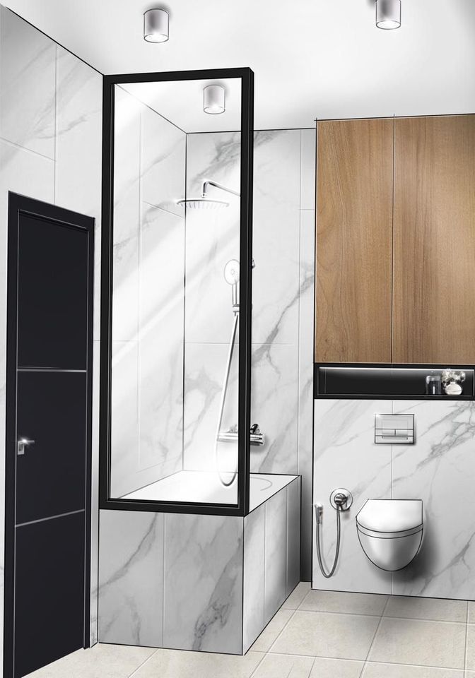 Проект "Monochrome loft"