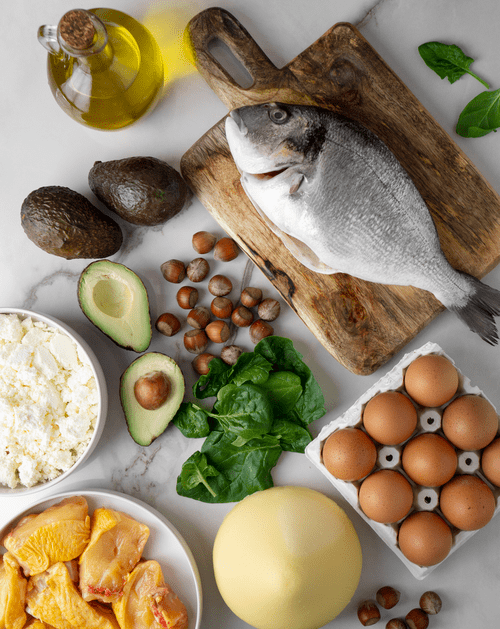 Список продуктов для похудения на кетодиете