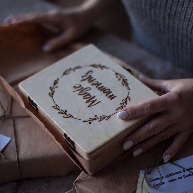 Купить Шкатулка для хранения фото стопкой