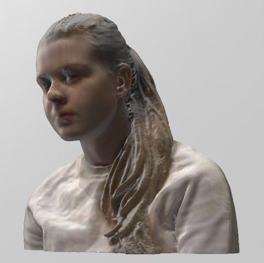 3d Сканирование Бюста человека 