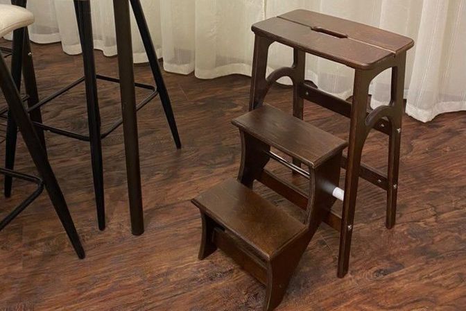 Табурет-стремянка в вашем интерьере