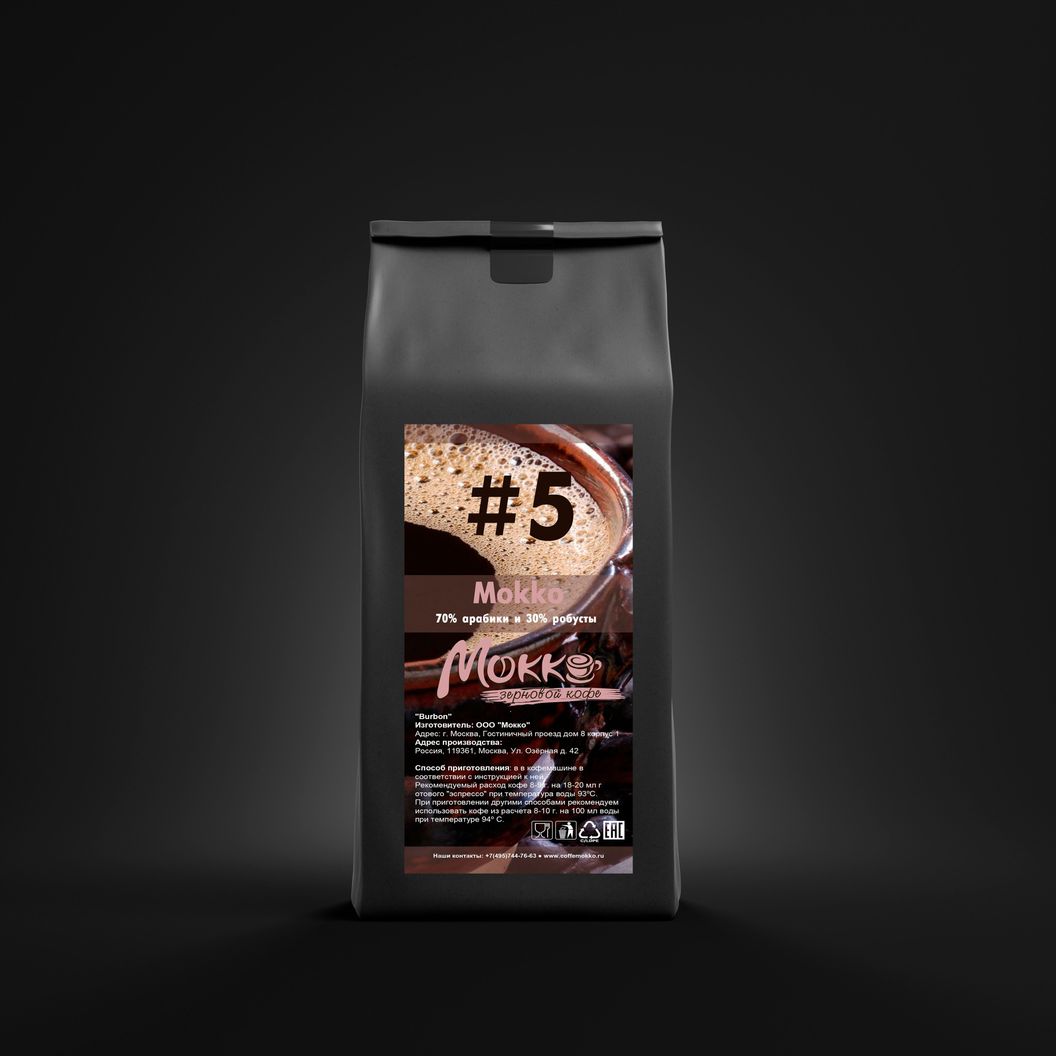 Купить Mokko Mokko 70%/30% арабика/робуста