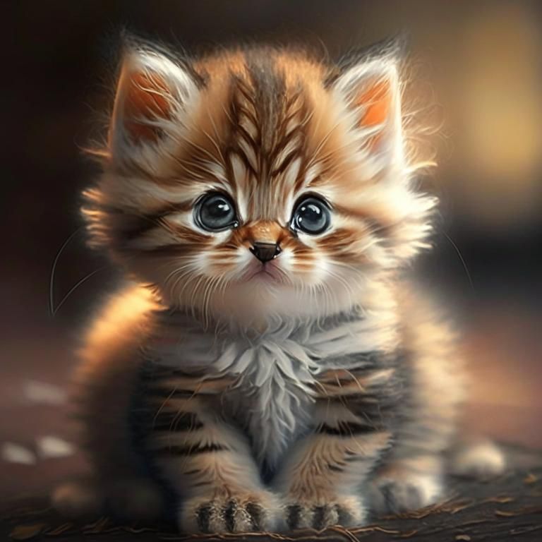 милый котенок