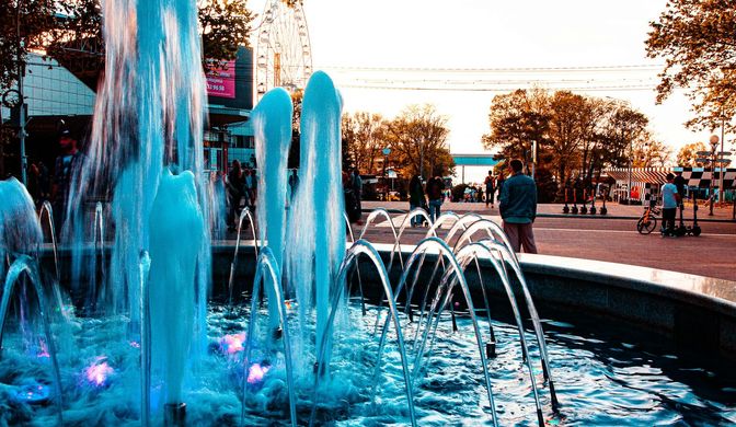 Парки в Подмосковье это всегда красочно