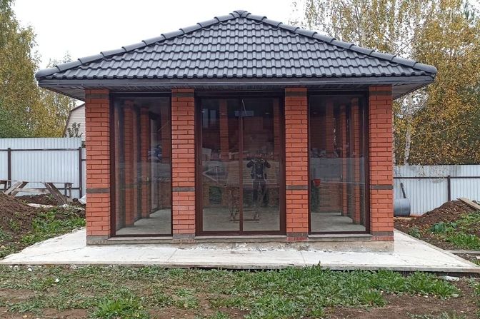 Остекление домов, коттеджей