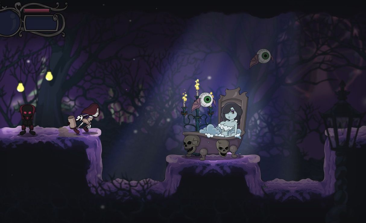 Fearmonium, metroidvania, 2d, platformer, rbspade, redblack spade, expecte amour, gamedev, game development, indie, indie game, indie games, phobia, C