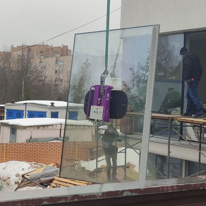 Аренда вакуумных подъемников, аренда вакуумных присосок, аренда вакуумных захватов, аренда вакуумной траверсы, манипулятор с вакуумным подъемником, мо