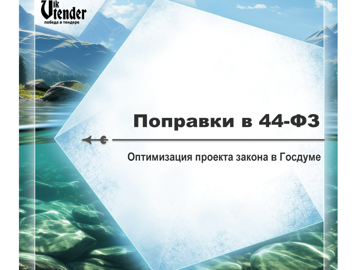 Поправки в 44-ФЗ оптимизация проекта закона в Госдуме