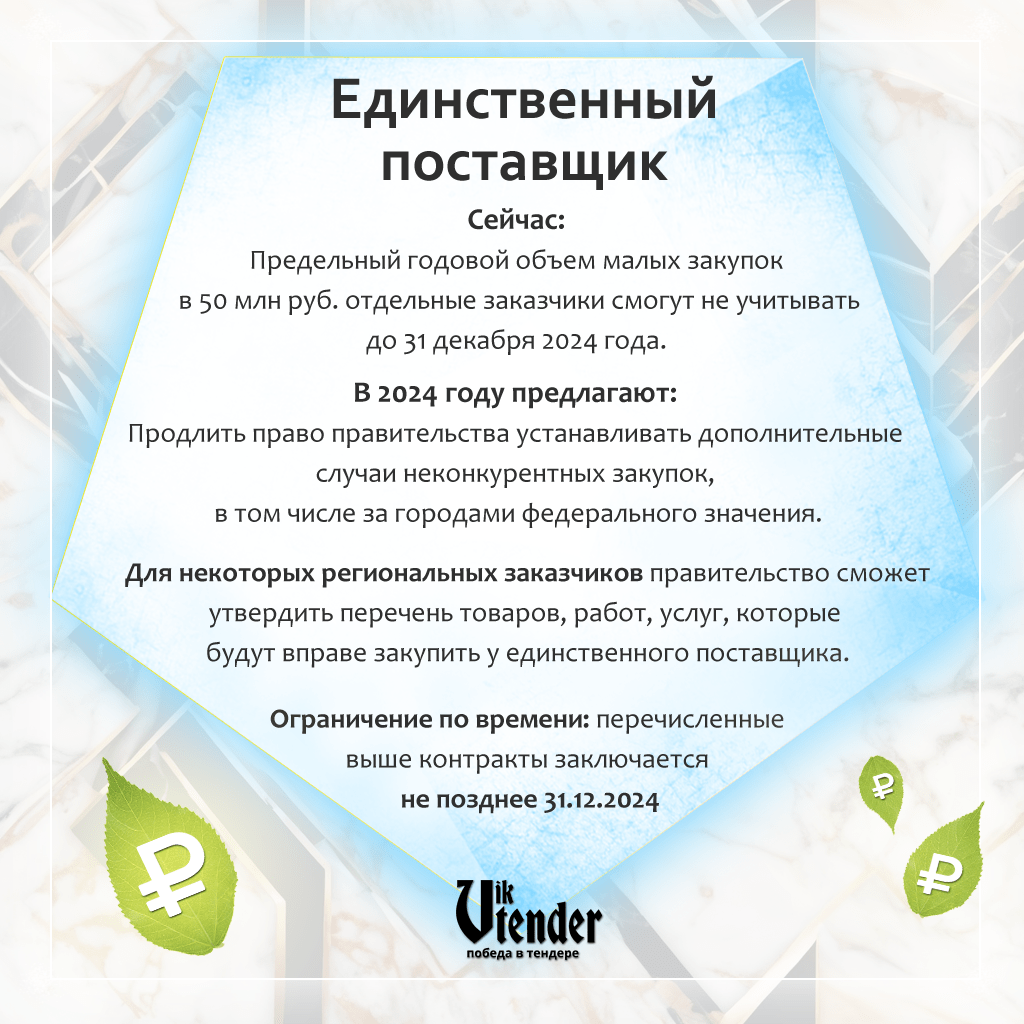 Ряд антикризисных мер в госзакупках хотят продлить: проект внесен в Госдуму. ООО ВикГрупп