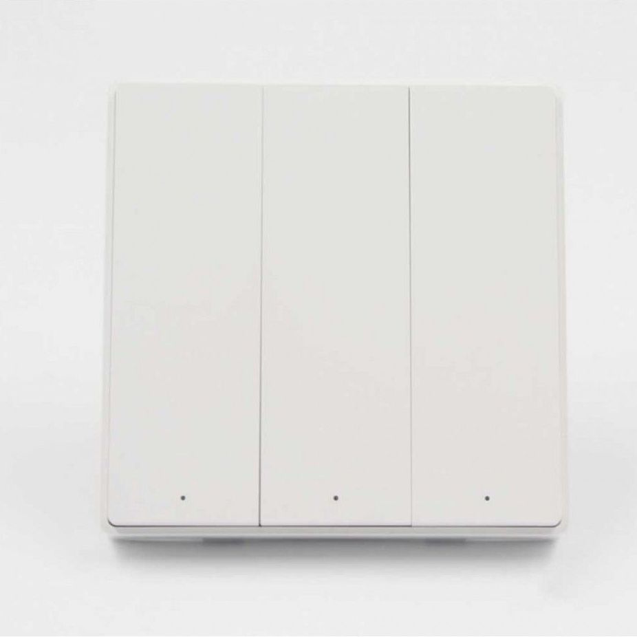 Купить Умный выключатель Xiaomi Aqara Smart Wall Switch D1 (Тройной без нулевой линии) White (QBKG25LM)