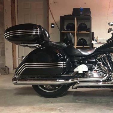 Купить Центральный кофр для  Yamaha Roadliner / Stratoliner/ Midnight Star