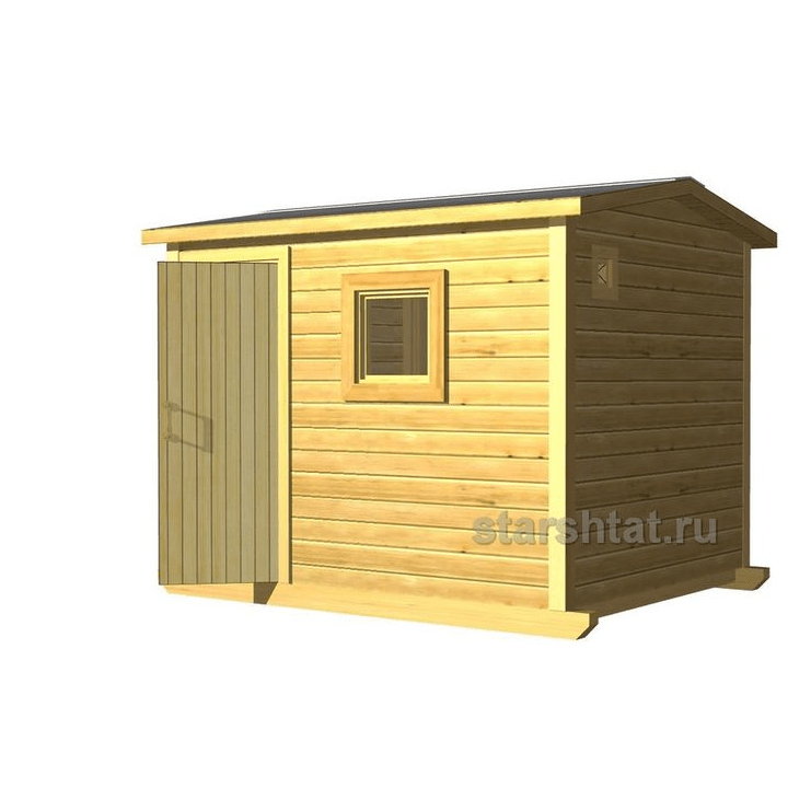Купить Мобильная баня 1 - 2.3х3