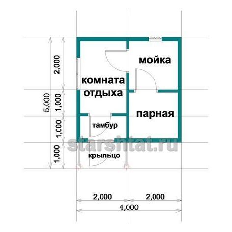 Купить Баня 5 - 4х5