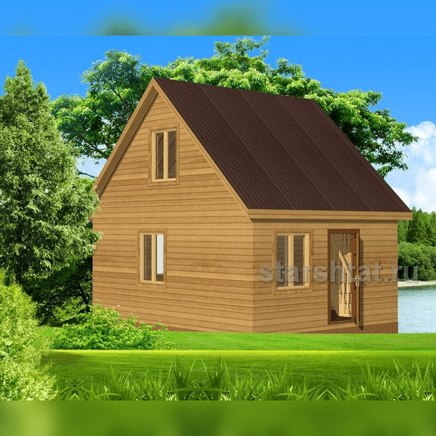 Купить Дом 16 - 4х6