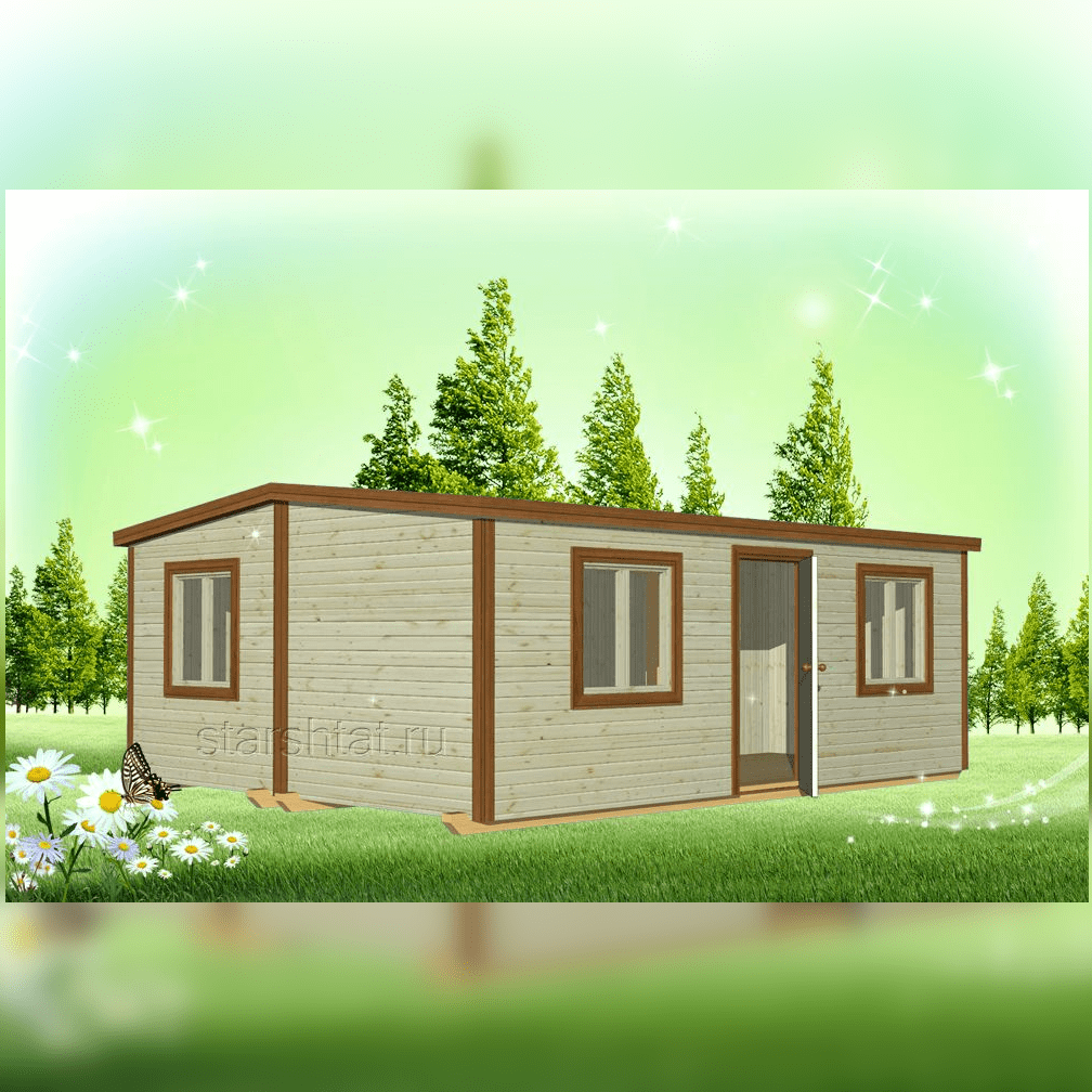 Купить Садовый дом 3 - 4.6х5.8