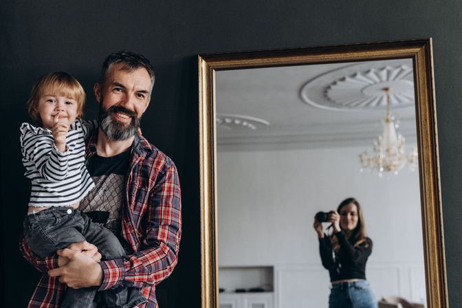 Моя семья в фотостудии