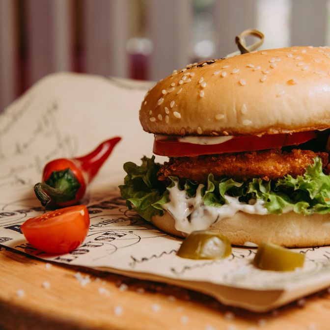 Съёмка меню для ресторана быстрого питания Magic Burger