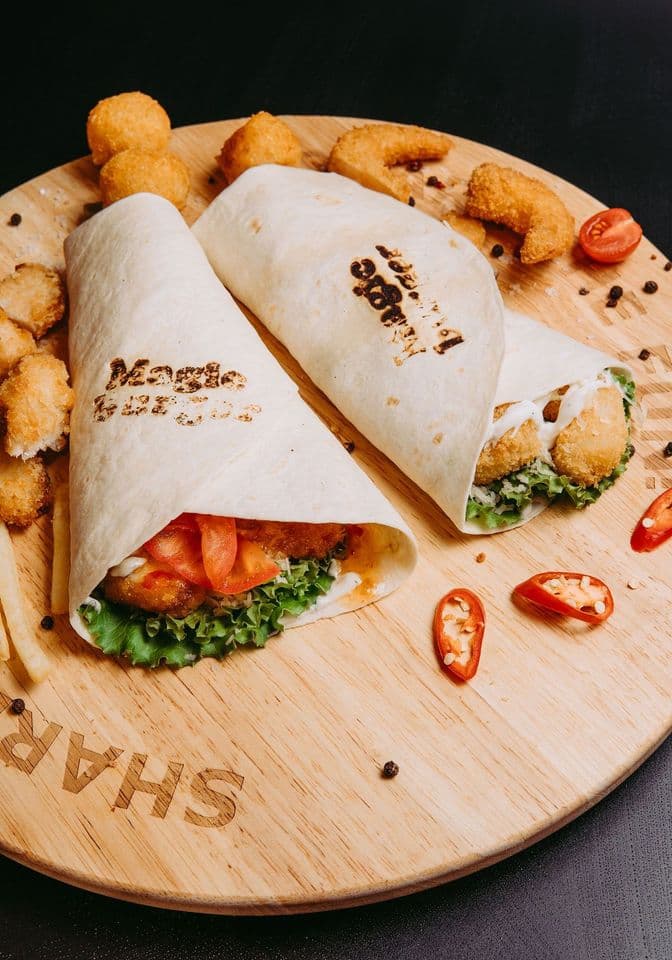 Съёмка меню для ресторана быстрого питания Magic Burger