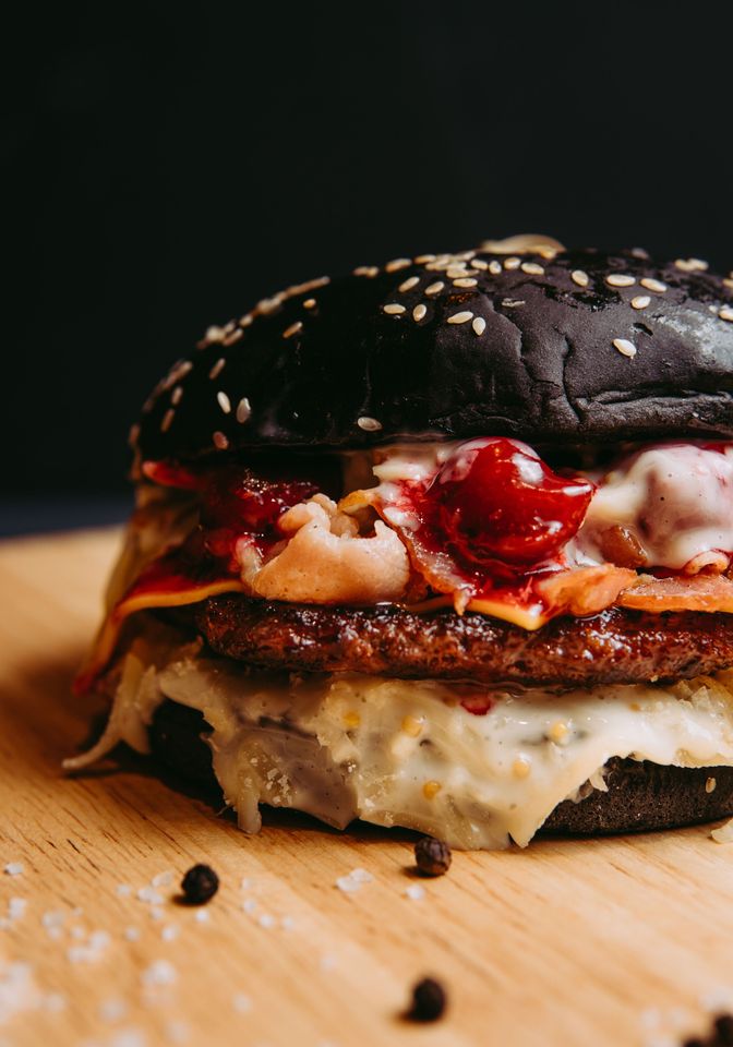 Съёмка меню для ресторана быстрого питания Magic Burger