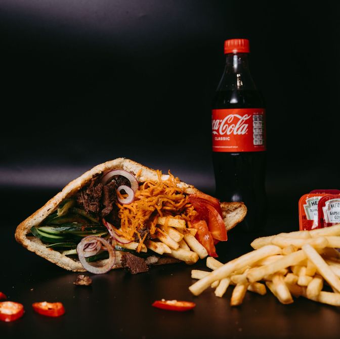 Съёмка меню для ресторана быстрого питания Magic Burger