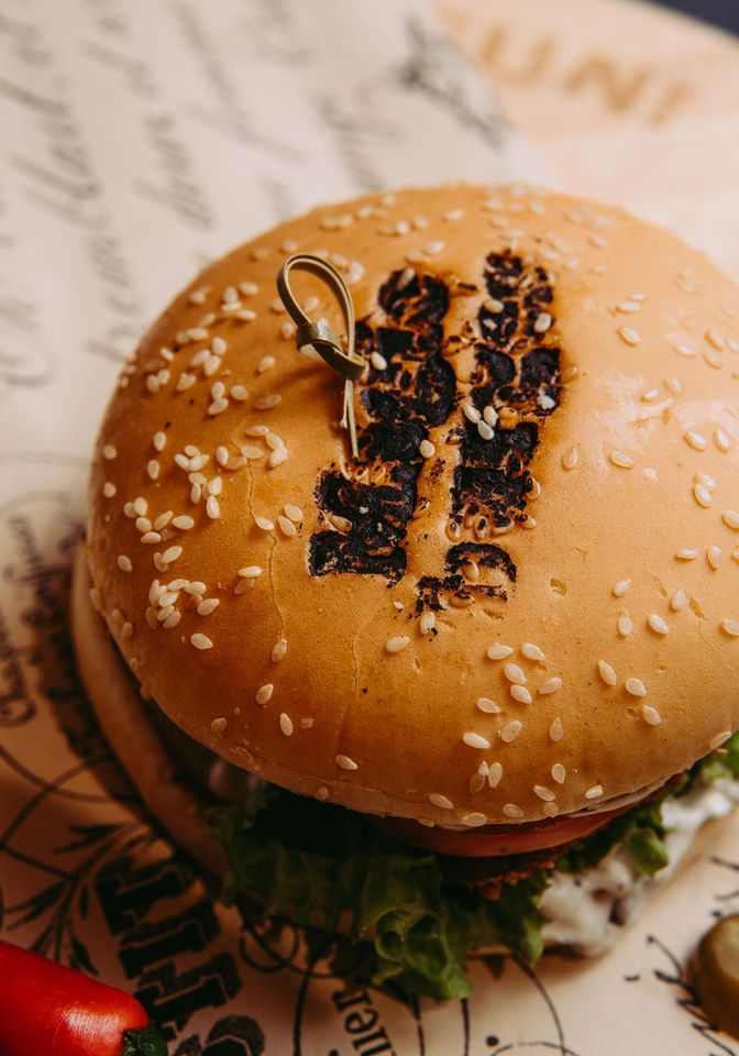 Съёмка меню для ресторана быстрого питания Magic Burger