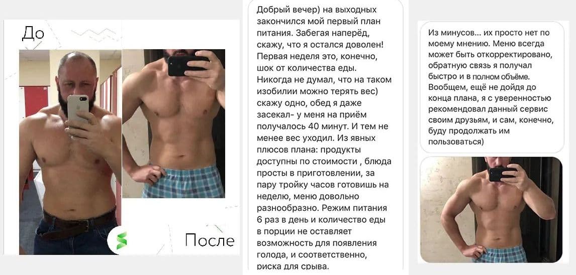 Персональный рацион для снижения веса