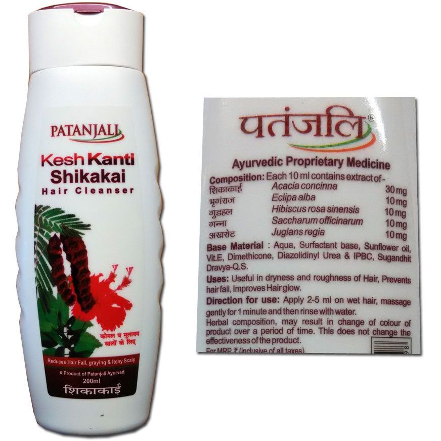 Купить шампунь Кеш Кантис Shikakai (мыльным орехом) 200ml