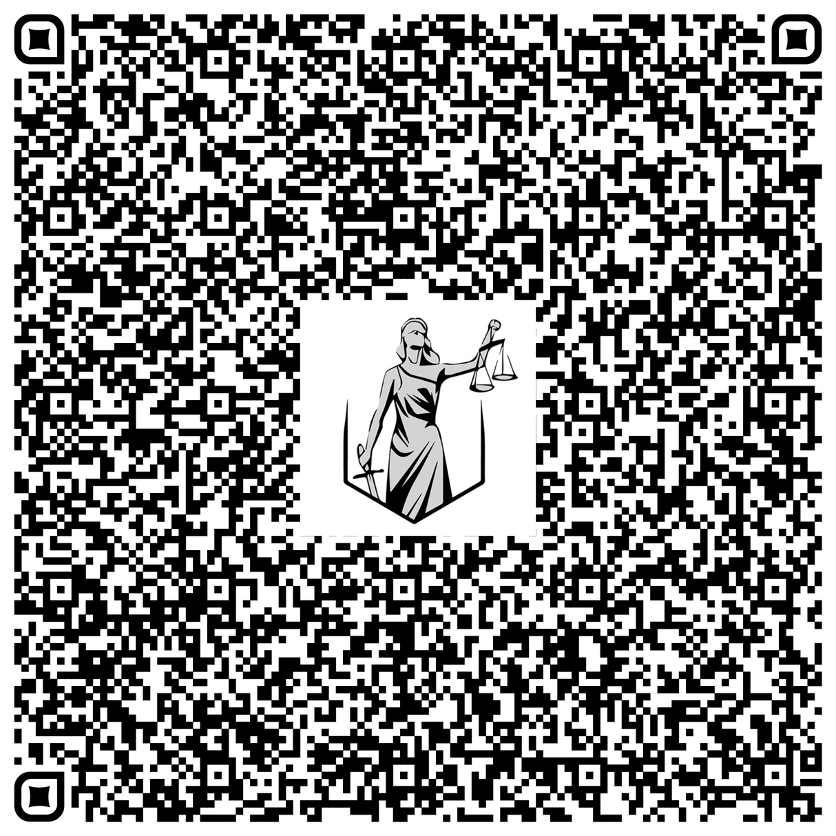 QR-code Визитка юриста Барышев Леонид Сергеевич