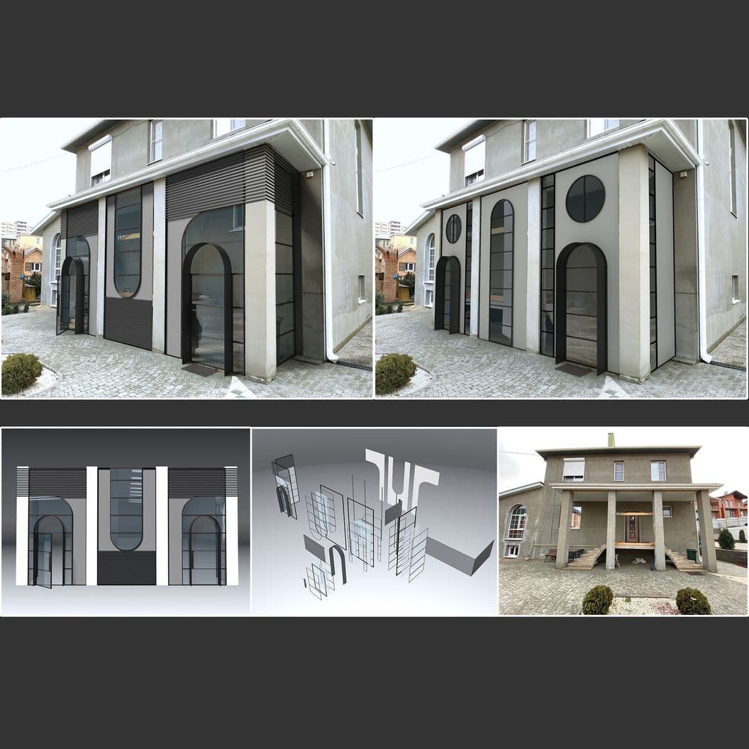 Купить Входная группа частного дома