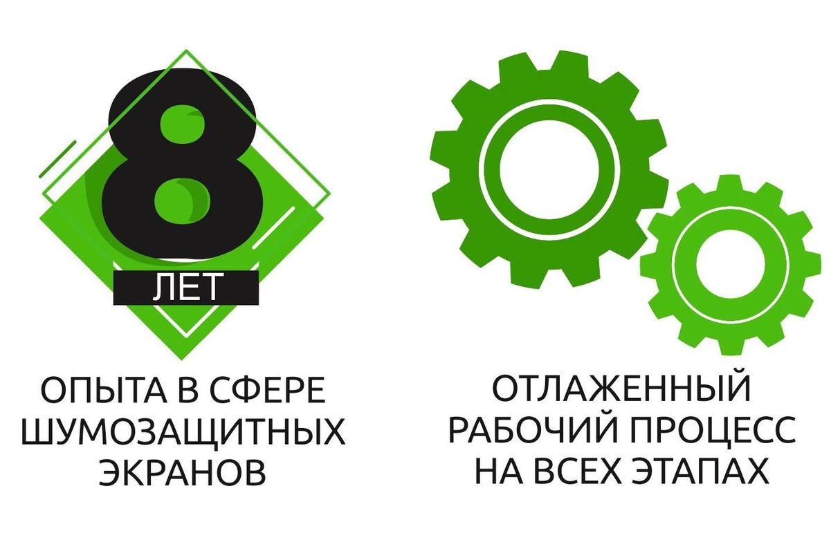 Опыт в монтаже шумозащитного экрана
