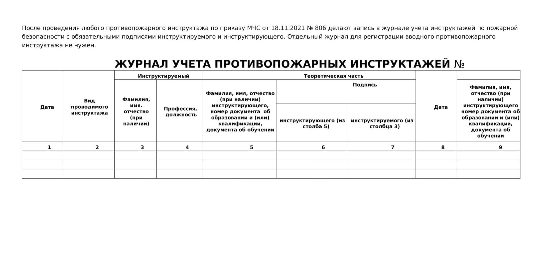  Ведут в произвольной форме, но есть требования к обязательной информации В журнал обязательно нужно включить информацию из пункта 86 Правил 2464