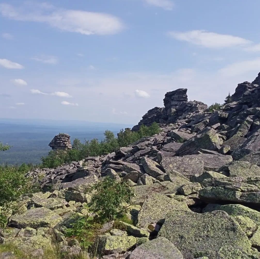 Гора Колчимский (Помяненный) камень, Пермский край, Красновишерский район