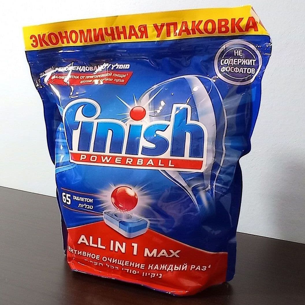 Купить Таблетки Finish All in 1 max