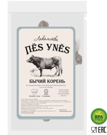 Бычий корень (палочки 10-10 см) ПЁS УNЁS, 115 гр.