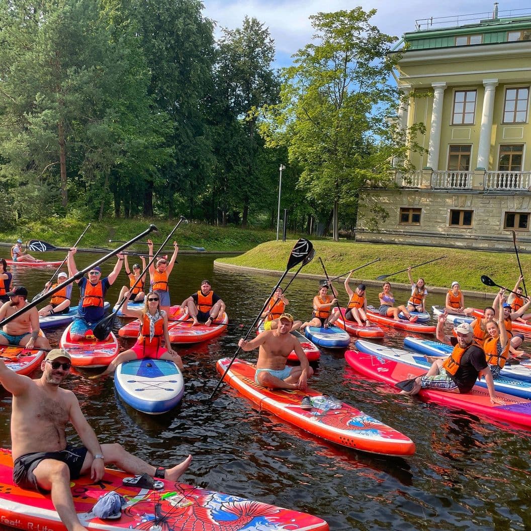 Купить Праздники и корпоративы на SUP досках в Санкт-Петербурге и области