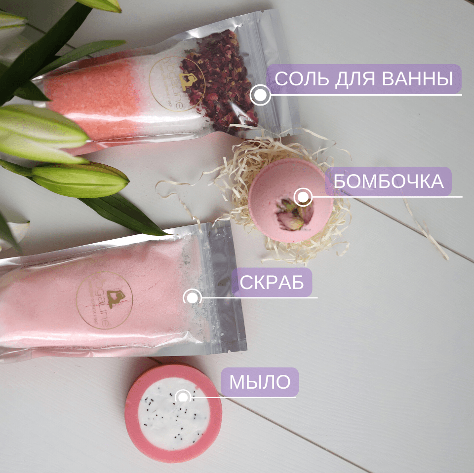 Купить YOGALINE Подарочный набор с иланг-илангом №59 для женской красоты и здоровья