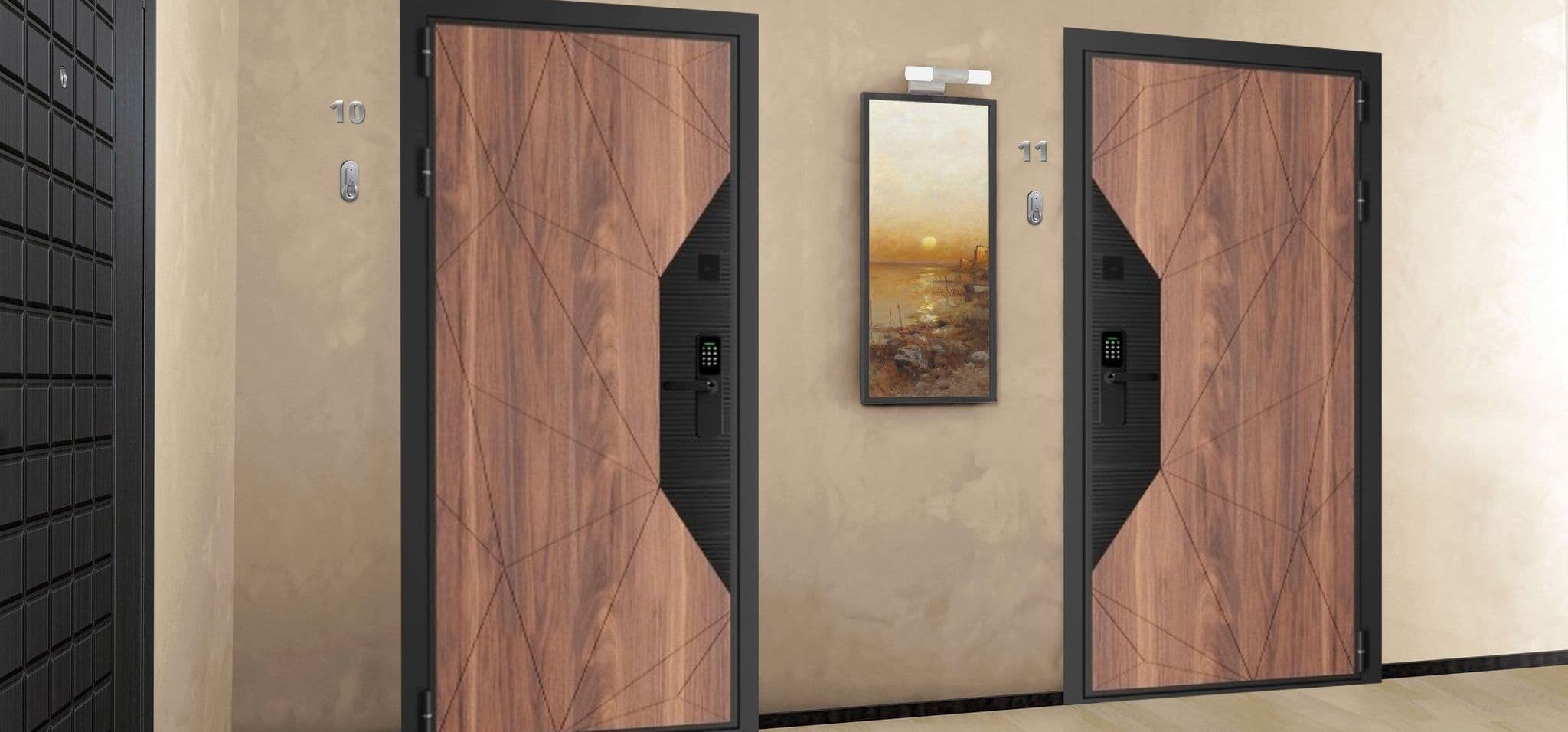 Входная дверь DV8 DESIGN SMART с электронным замком