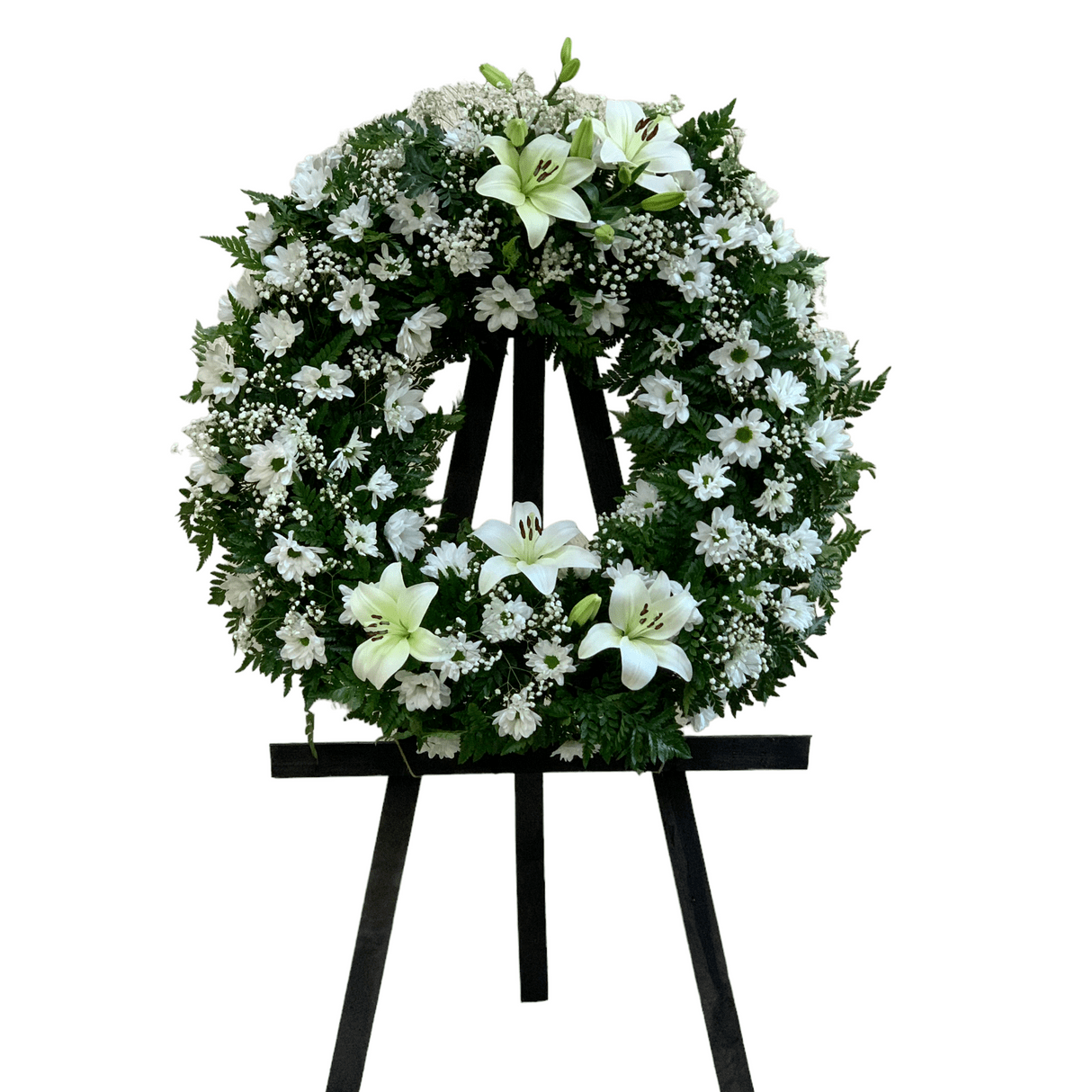 Букет "Кпасные розы на похороны" с доставкой.