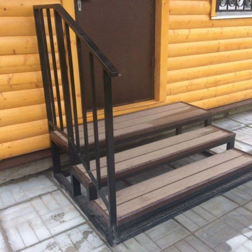 Купить Перила, крыльцо, лестницы для магазинов