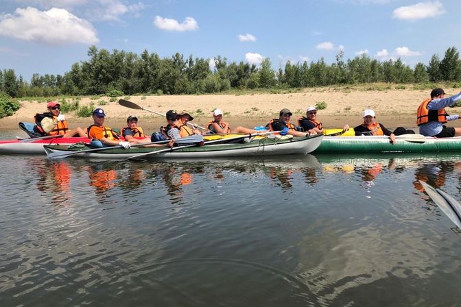 Фото наших водных походов на байдарках