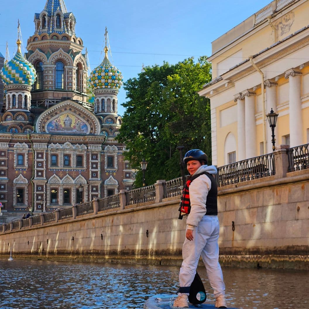 Купить Утро в центре СПб у Спаса на Крови