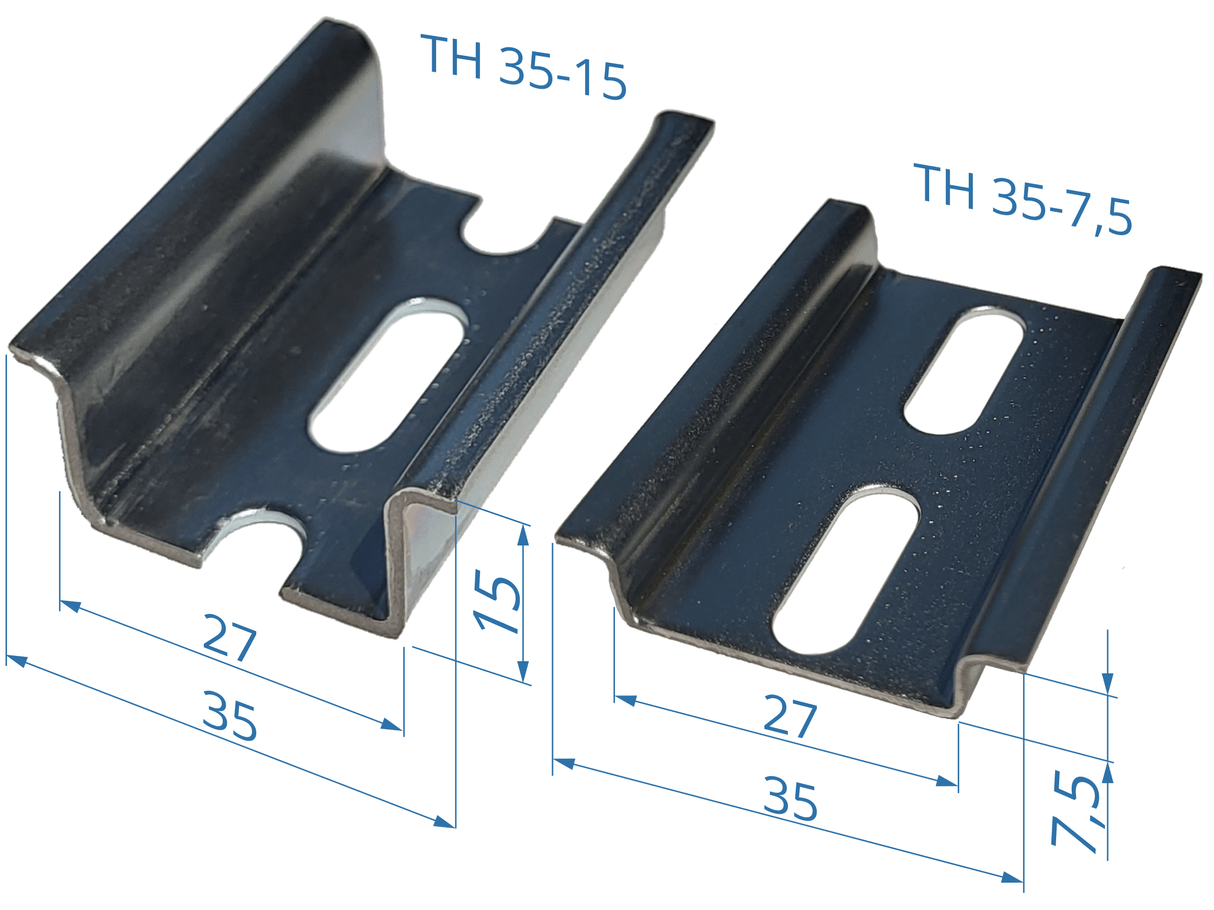 DIN-рейки ТН 35-15 и ТН 35-7,5